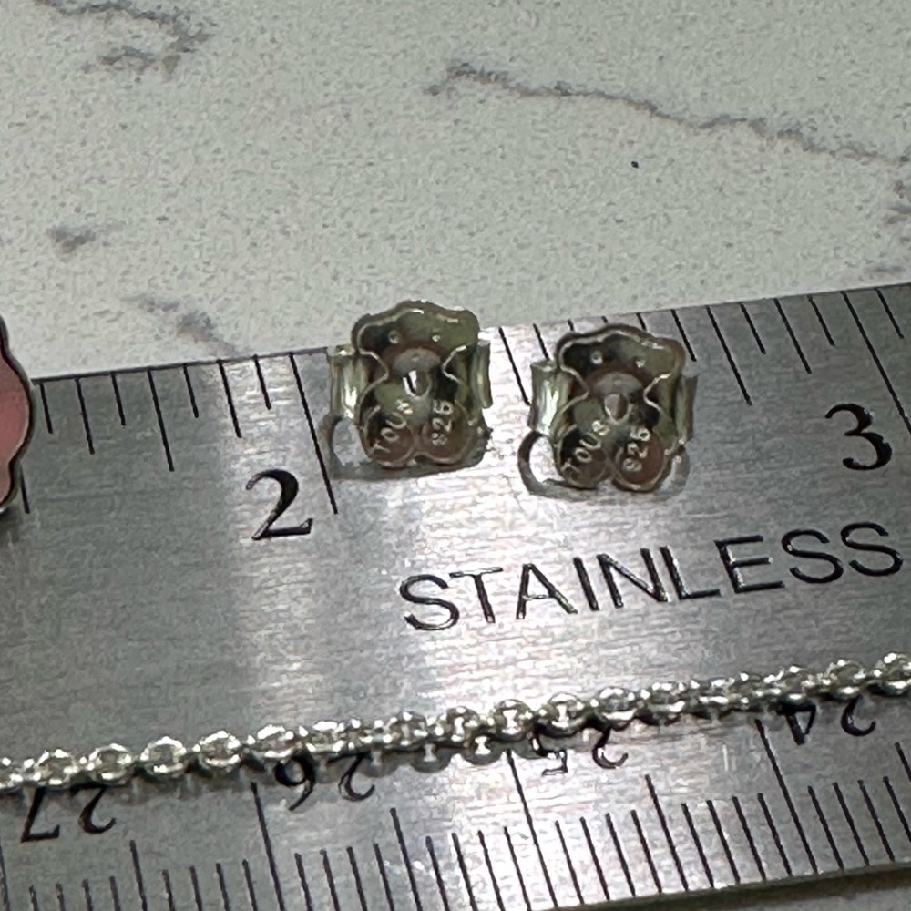 NWOT Tous Pink Polka Dot Bracelet and Earrings - Picture 4 of 11
